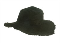 Lady's hat  black, one size (H=10 cm)