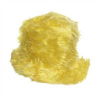 Hat Sweety yellow, one size (H=15 cm)