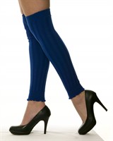 Legwarmers Silvia cobalt blue