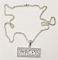 Kette Princess Silber (7,5x3 cm)