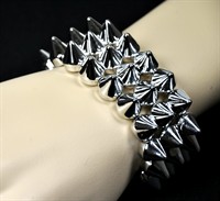 Spicky bracelet silver