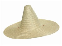 Sombrero natuur, one size (H=22 cm, B=50 cm)
