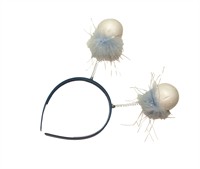 Hair circlet wobble blue balls