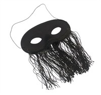 Oogmasker black odalisca (17x20 cm)