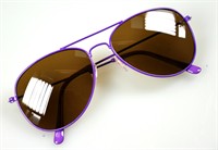 Glasses Blues Brothers neon purple