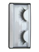 Eyelashes black slim