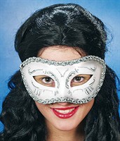 Masker venetië zilver