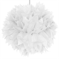 Pompom weiß 30cm  