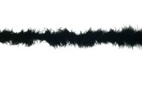 Marabou black 200cm  