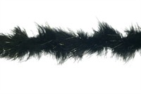 Marabou black/gold 200cm