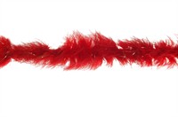 Marabou red/gold 200cm