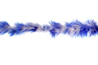 Marabou mottled blue/white 200cm