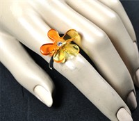 Ring flower yellow 