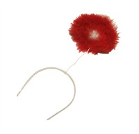 Halo hair circlet red 