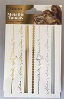 Metallic tattoos klein