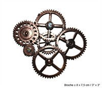 Broche steampunk