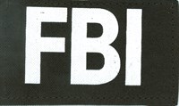 Applicatie FBI (12cm x 7cm) 