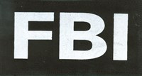 Applikation FBI (19cm x 10cm) 