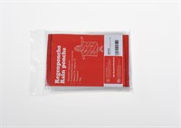 Regen poncho transparant kind 70 gr.