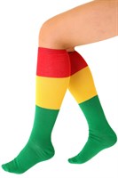 Stockings red/yellow/green one size