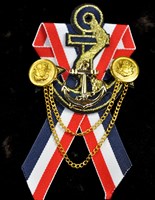 Broche Navy