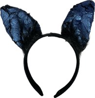 Hair circlet animal black