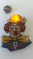 Blinkie clown met hoed