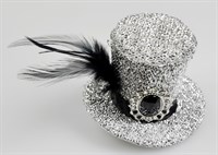 Top Hat mini silver 