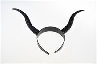 Hair circlet demon black