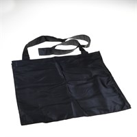 Throw bag black 40x40x15cm