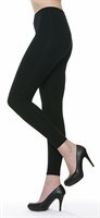 Legging naadloos 200 den. zwart