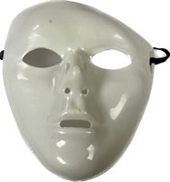 Halbmaske weiß 