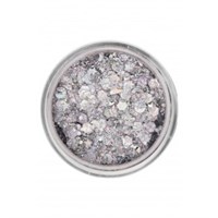 Glitter wax silver 10 ml