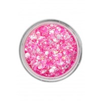 Glitter wax neon pink 10 ml