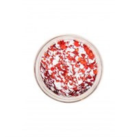 Glitzerwachs rot/weiss 10 ml