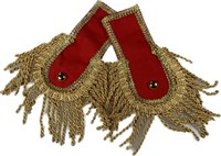 Epaulettes red 2 pcs.