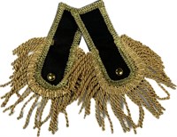 Epaulettes black 2 pcs.