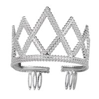 Haircirclet crown Estelle silver