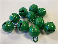 Belletjes Ø15mm groen 10st.