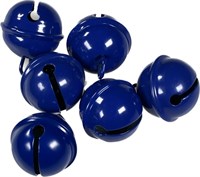 Belletjes Ø24mm blauw 6st.