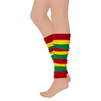 Legwarmers red/yellow/green