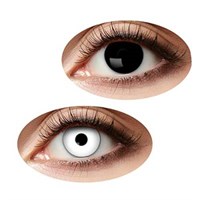 Contact lenses Duo black/white