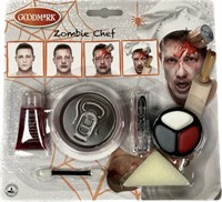 Make-Up Kit Zombie Chef 6-tlg.