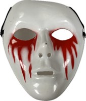 Mask white bloody