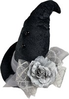 Witch's hat medium with rose&clips