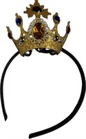 Hair circlet crown gold