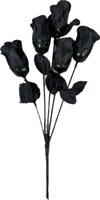 Rose black with 5 flowers