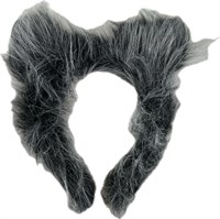 Hair circlet wolf grey