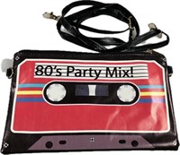 Shoulder bag 80ies cassette 25x15cm