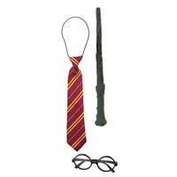 Wizard set (tie,glasses,magic wand)